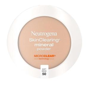 image:imageNeutrogena SkinClearing Pressed Mineral Powder Compact for Acne Prone Skin Oil Absorbing Acne Makeup with Salicylic Acid helps to Cover Treat amp Prevent Breakouts Soft Beige 50 38 oz050 Soft Beige