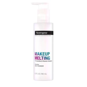 image:imageNeutrogena Makeup Melting Refreshing Jelly Cleanser 7 EmollientVitamin Complex Gentle Face amp Eye Makeup Remover to Melt Stubborn Makeup Cleanse amp Condition Skin OilFree 63 fl oz63 Fl Oz Pack of 1