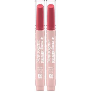 image:imageNeutrogena High Shine Glossy Lip with Maracuja Oil  Vitamins amp Antioxidant Vitamin E Nourishing Glossy Lip NonRetractable Pigmented For Buildable Color Blushing Berry 007 oz Pack of 2Blushing Berry