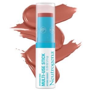 image:imageNeutrogena Hydro Boost Hydrating MultiUse Makeup Stick with Hyaluronic Acid Gentle MultiUse Colored Makeup Balm to Brighten Lips Cheeks amp Eyes NonComedogenic Temptation 026 oz